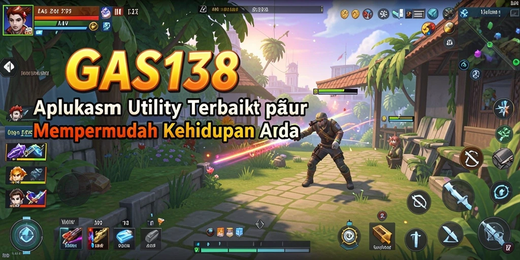 Tampilan antarmuka pengguna dari aplikasi GAS138 yang intuitif dan efisien.