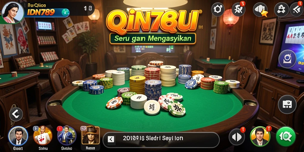 Screenshot dari gameplay QiuQiu yang seru di IDN789.