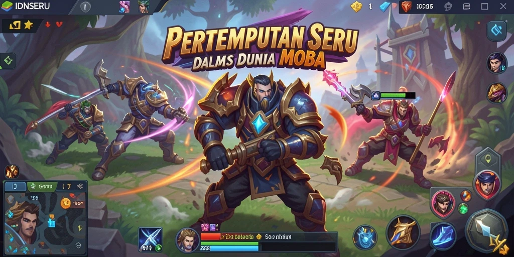 Tampilan menarik dari gameplay <strong>IDNSERU</strong> yang penuh aksi dan strategi.