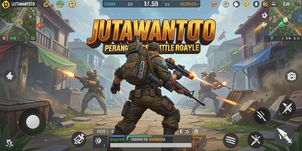 Gameplay mendebarkan di JUTAWANTOTO dengan pertempuran intens.