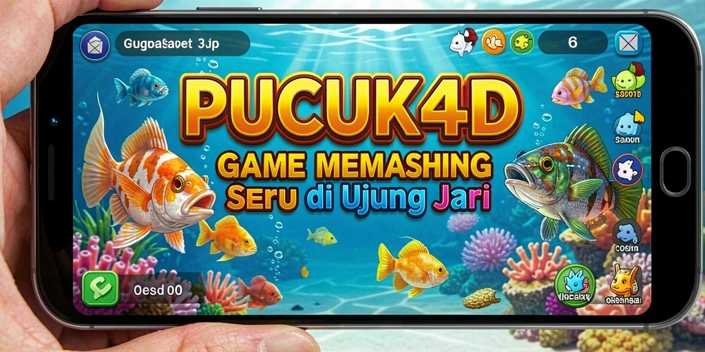 Tampilan gameplay <strong>PUCUK4D</strong> yang menampilkan pengalaman memancing yang mendebarkan.
