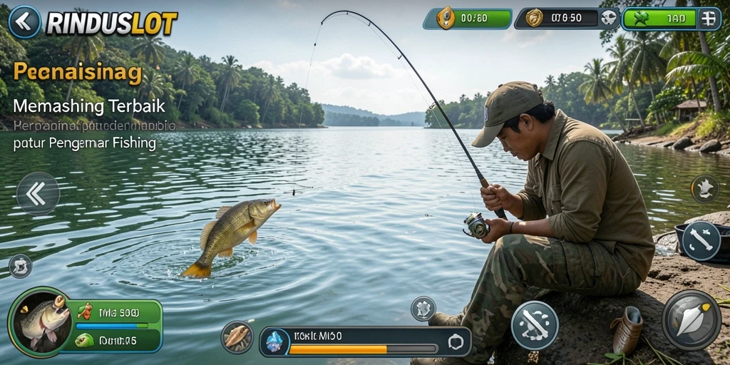 Tangkapan ikan yang menakjubkan dalam RINDUSLOT.
