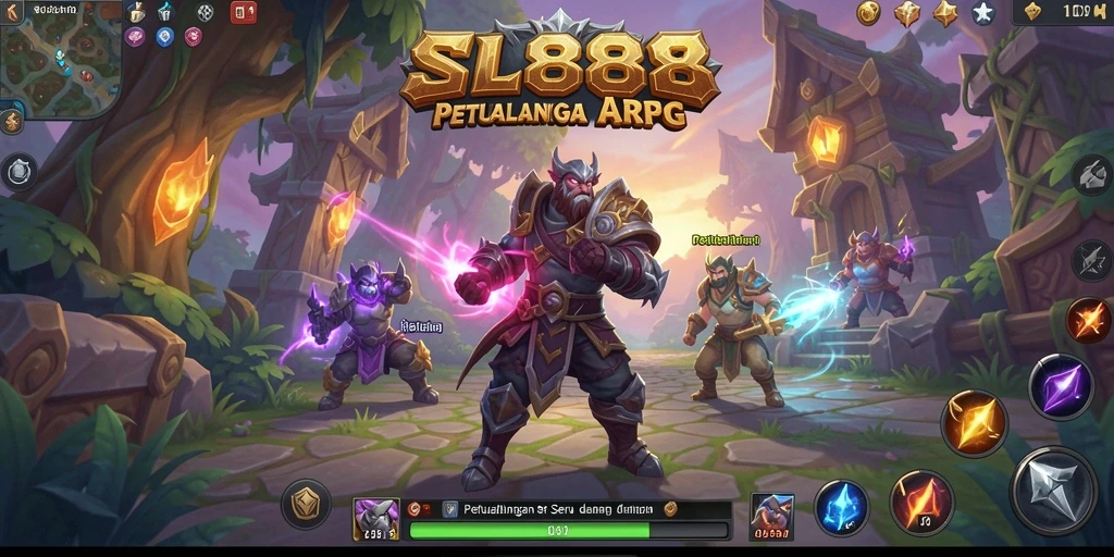 Gameplay seru SL888 dengan grafis memukau dalam petualangan ARPG.